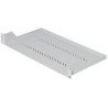 Triton Shelf with perforation 1U/150mm, max. load capacity 15kg, gray