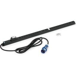 Triton 20xIEC C13,4xIEC C19,2x16A jistič,3x6.0mm 3m kabel 32A IEC60309,RAL9005