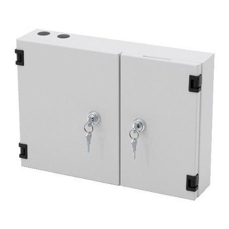 Triton nástěnný optický rozvaděč 24xST,24xSC single,16xSC duplex, šedý