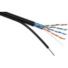 Solarix FTP-Kabel PE-Ader c5e Outdoor, selbsttragend, 305m