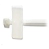 Solarix cable tie with writable label, size 2.5 x 102 mm, pack of 100 pcs.