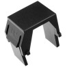 Solarix Keystone blanking plug for modular patch panels or sockets black SXKJ-0-BK, 1Pc