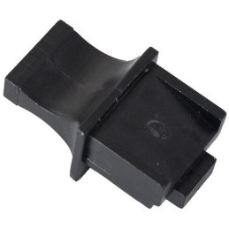 Solarix Záslepka pro female konektor RJ45 černá plastová  RJ45-0-BK