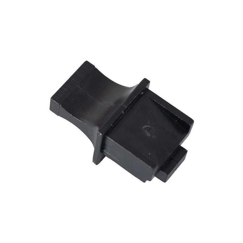 Solarix Záslepka pro female konektor RJ45 černá plastová  RJ45-0-BK