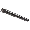 Solarix 19" Patch panel 24 x RJ45 CAT5E UTP 150 MHz černý 1U,  SX24-5E-UTP-BK