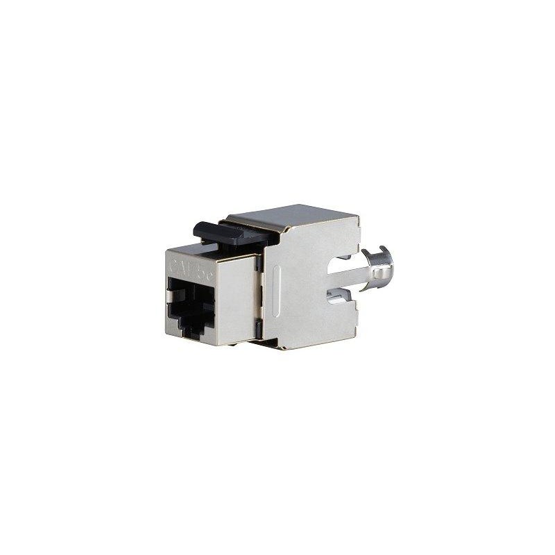 Solarix keystone c5e STP RJ45 černý SXKJ-5E-STP-BK