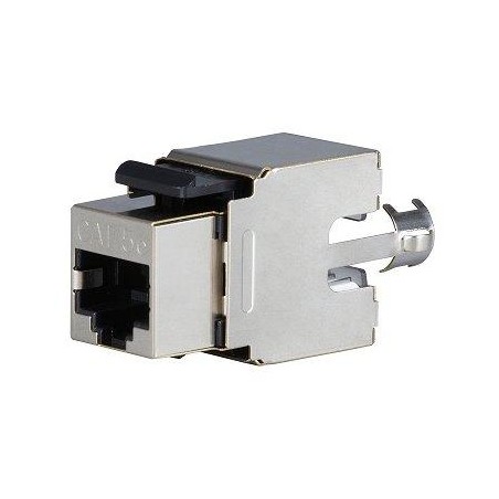 Solarix keystone c5e STP RJ45 černý SXKJ-5E-STP-BK