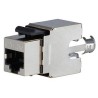 Solarix keystone c5e STP RJ45 černý SXKJ-5E-STP-BK