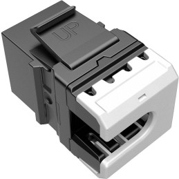 Solarix keystone c5e UTP RJ45 černý pro kleště SXKJ-NA-BU SXKJ-5E-UTP-BK-NA