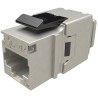 Solarix keystone c5e STP RJ45 čierny pre kliešte SXKJ-NA-BU SXKJ-5E-STP-BK-NA