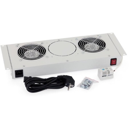 Triton 19" Vent.j.spodní(horní) pro RBA-A6, RUA-2V-220V/30W termostat