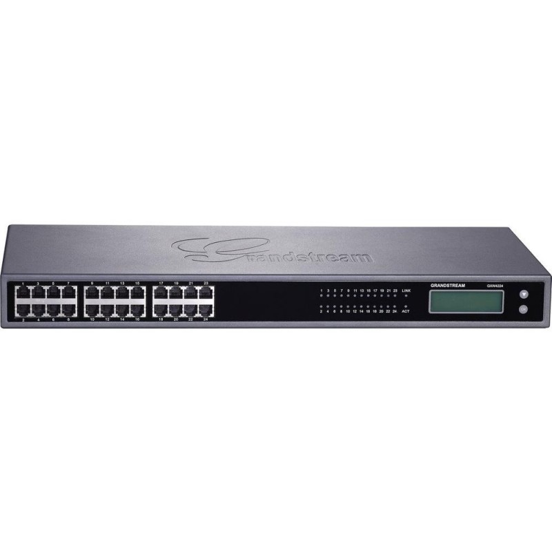 Grandstream GXW-4224 FXS / VoIP analogová FXS brána/ 24 x FXS + 1x 50-pin telco/1 x LAN /