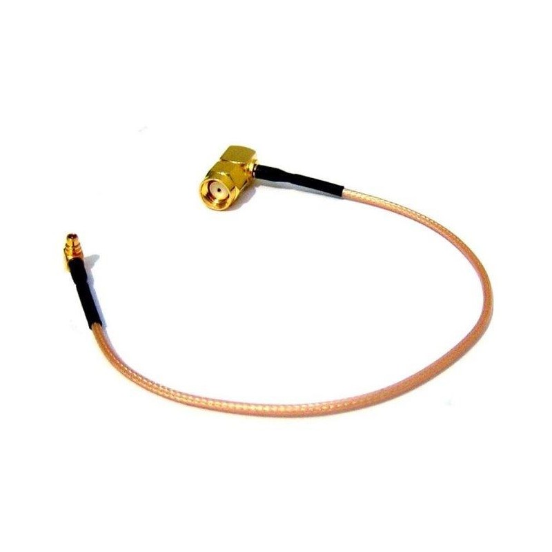 Pigtail MMCX - RSMA MALE 90° úhlový, RG316