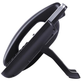 Grandstream GXP-2140, 4,3" bar. displej, 4 SIP, 2x 10/100/1000port, PoE, Hd zvuk, BT