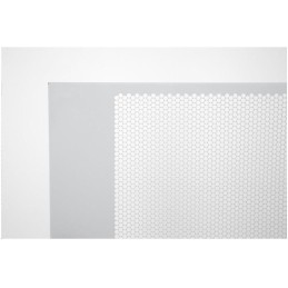 Triton Zadní kryt 42U,š: 600,síto 80%-6mm,vč.kov.RAL7035