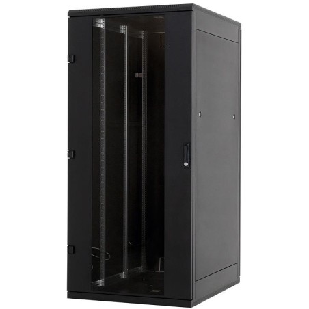 Triton 19" rozvaděč stojanový 42U/800x1000, rozebíratelný, černý