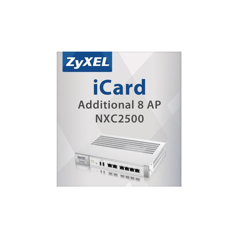Elektronická licence: ZyXEL NXC2500 licence pro 8AP