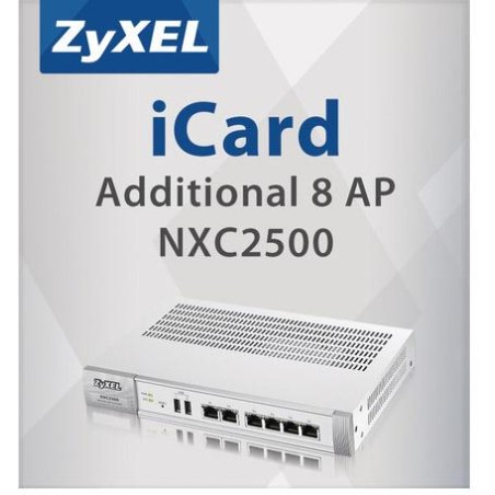 Elektronická licence: ZyXEL NXC2500 licence pro 8AP