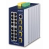 Planet IGS-20040MT L3-Switch, 16x1Gb, 4x1Gb SFP, 9-48VDC, -40~75°C, IP30
