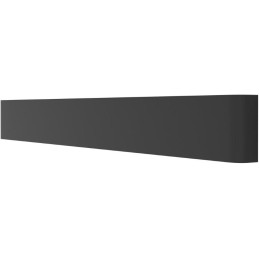 IMMAX NEO LÍNEA SMART nástěnné svítidlo 76cm 40W černé Zigbee 3.0, TUYA