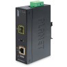 Planet IGTP-805AT Industrial converter 1x1Gb RJ45 / 1xSFP, PoE 802.3at, -40 to 75 degrees, IP30, EFT+ESD, 12-48VDC, fanless