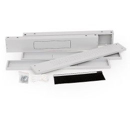 Triton Podstavec 600x800, 400kg nosnost, s filtr. mřížkou, černý