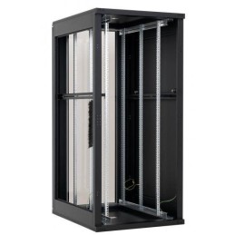 Triton 19" rozvaděč stojanový 45U/600x800, skleněné dveře, černý