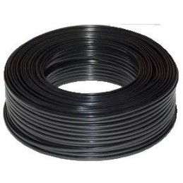 DATACOM Telefonní kabel 4-žilový lanko 100m černý