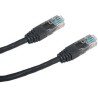 DATACOM Patchkabel UTP CAT5E 0,5m schwarz