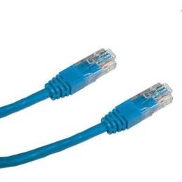 DATACOM Patch kabel UTP CAT5E 0,5m modrý