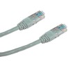 DATACOM Patch kabel UTP CAT5E 0,5m (x) šedý křížený