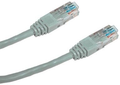DATACOM Patch kábel UTP CAT5E 2m šedý