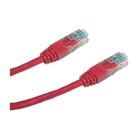 DATACOM Patch kabel UTP CAT5E 3m červený