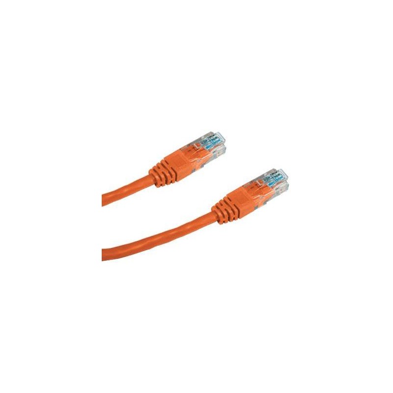DATACOM Patch kabel UTP CAT5E 3m oranžový