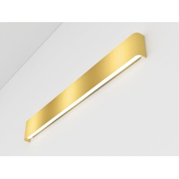 IMMAX NEO LÍNEA SMART nástěnné svítidlo 76cm 40W zlaté Zigbee 3.0, TUYA