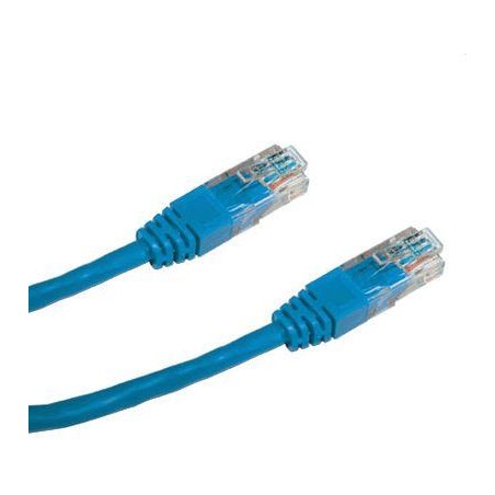 DATACOM Patch kabel UTP CAT5E 5m modrý