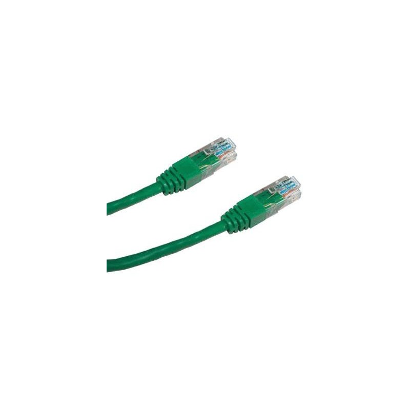 DATACOM Patch kabel UTP CAT5E 5m zelený