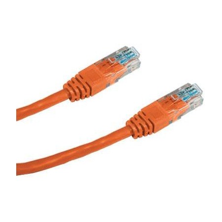 DATACOM Patch kabel UTP CAT5E 5m oranžový
