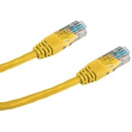 DATACOM Patch kabel UTP CAT5E 7m žlutý