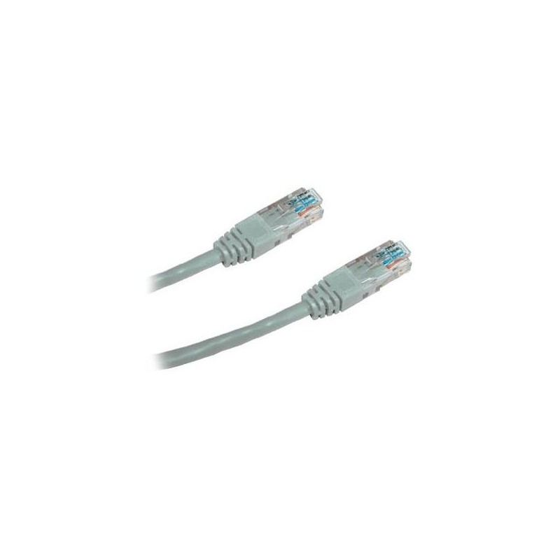 DATACOM Patch kabel UTP CAT5E 10m šedý