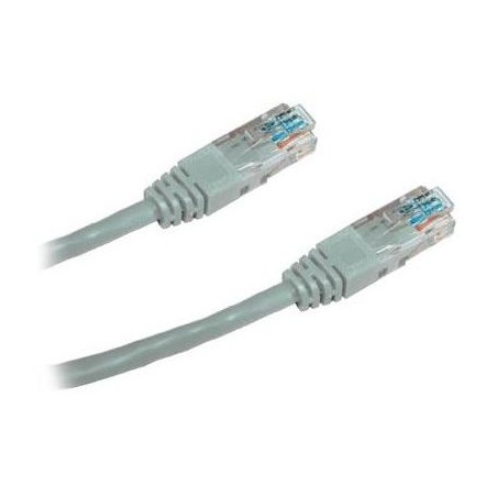 DATACOM Patch kabel UTP CAT5E 10m šedý