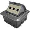 DATACOM FLOOR data socket, unequipped (3xRJ45)