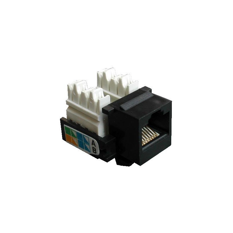 DATACOM Keystone RJ45 UTP CAT5E (110) KLASIK černý