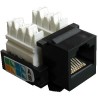 DATACOM Keystone RJ45 UTP CAT5E (110) KLASIK čierny