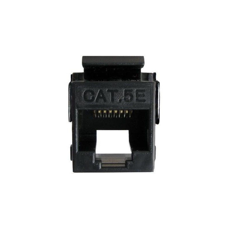 DATACOM Keystone RJ45 UTP CAT5E (DUAL) SLIM černý