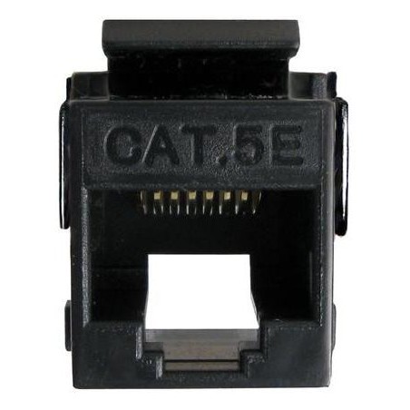 DATACOM Keystone RJ45 UTP CAT5E (DUAL) SLIM černý