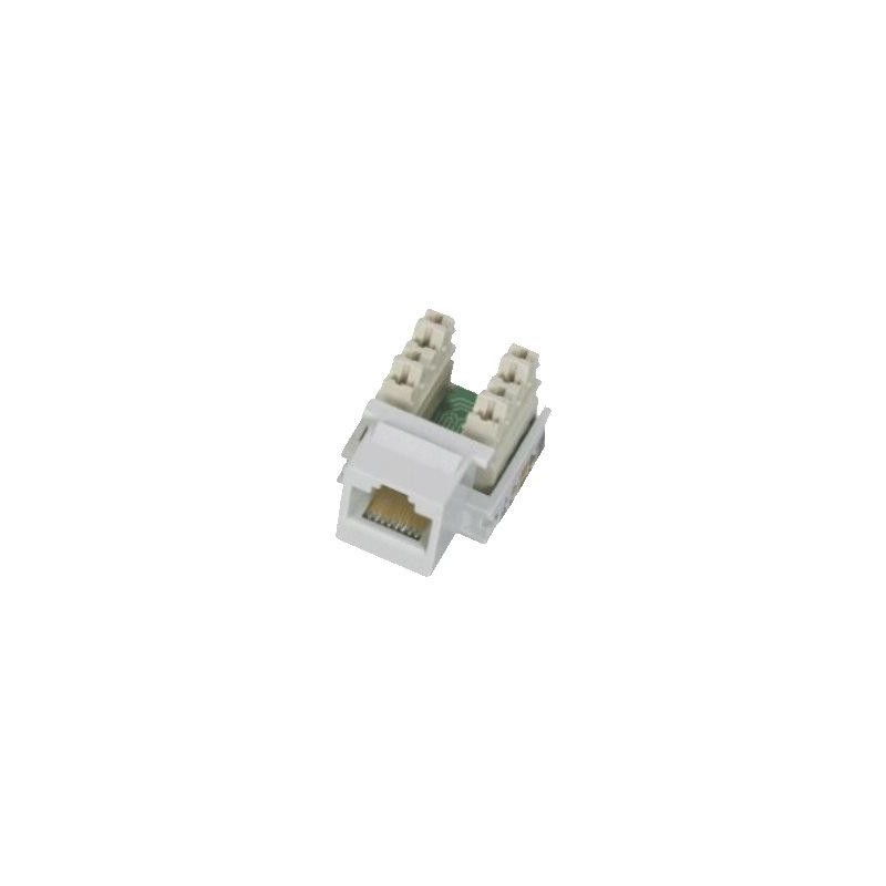 DATACOM Keystone RJ45 UTP CAT5E (110) KLASIK bílý