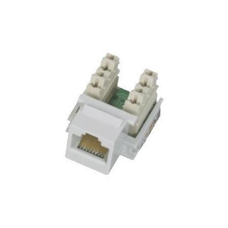 DATACOM Keystone RJ45 UTP CAT5E (110) KLASIK bílý