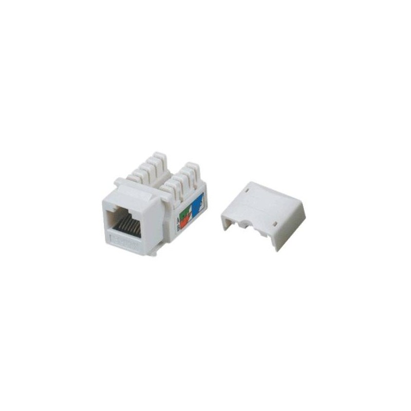 DATACOM Keystone RJ45 UTP CAT5E (DUAL) MINI bílý