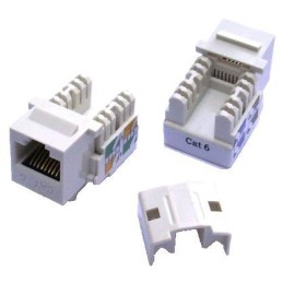 DATACOM Keystone RJ45 UTP CAT6 (DUAL) MINI bílý